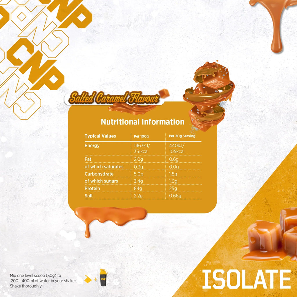 CNP ISOLATE V2 1.8KG (SALTED CARAMEL)