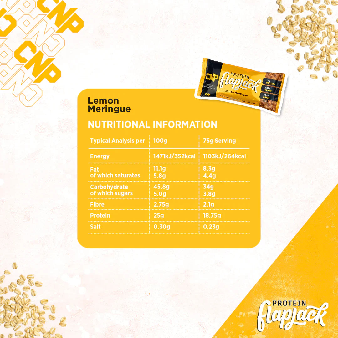 CNP PROTEIN FLAPJACKS 12X75G
