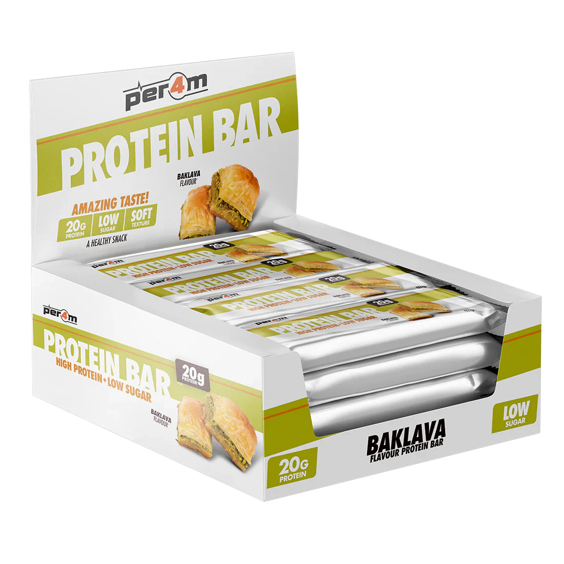 Per4m Protein Bar 62g x 12