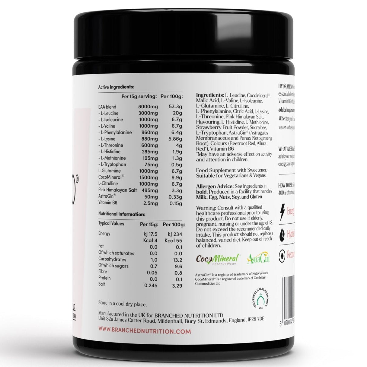 HYDRAMINO - 450g - EAA & Electrolyte Blend